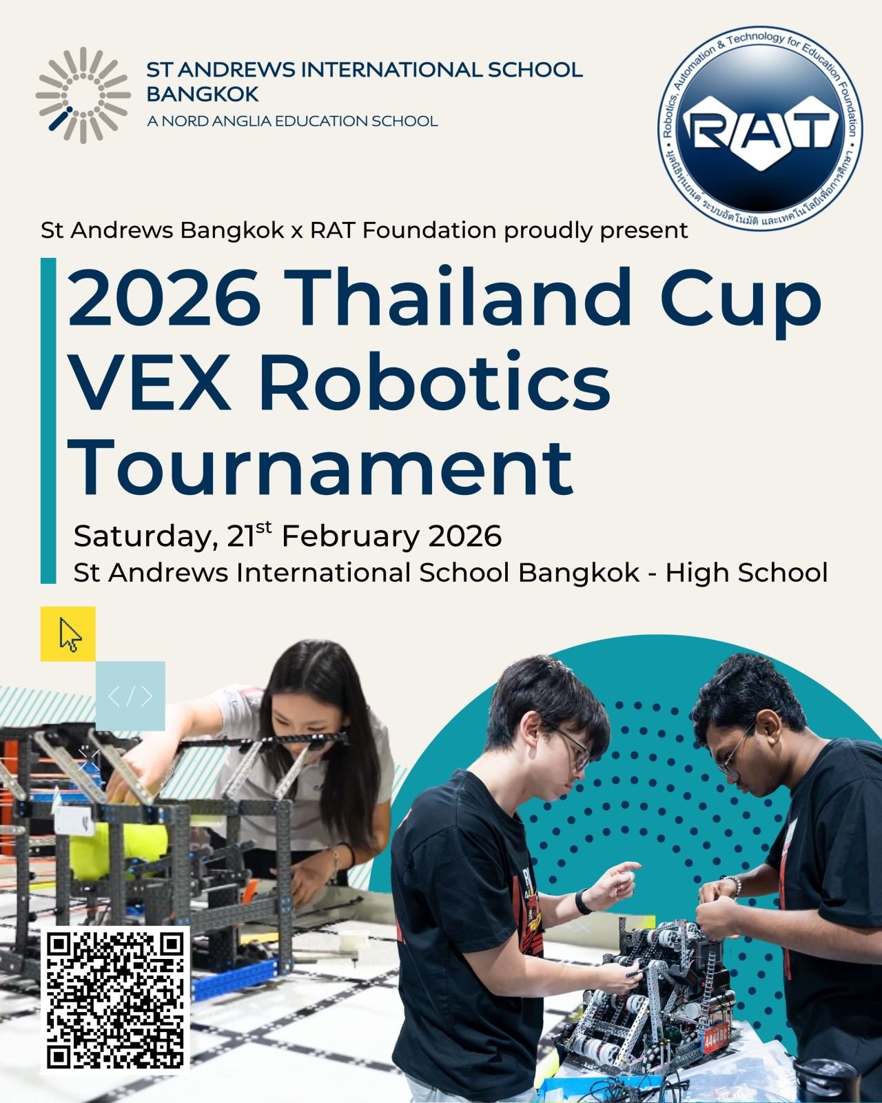 2026 Thailand Cup VEX Robotics Tournament